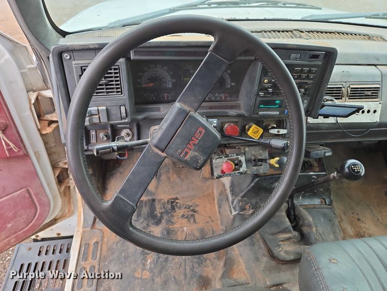 image for item EU3947 1998 GMC C8500 dump truck