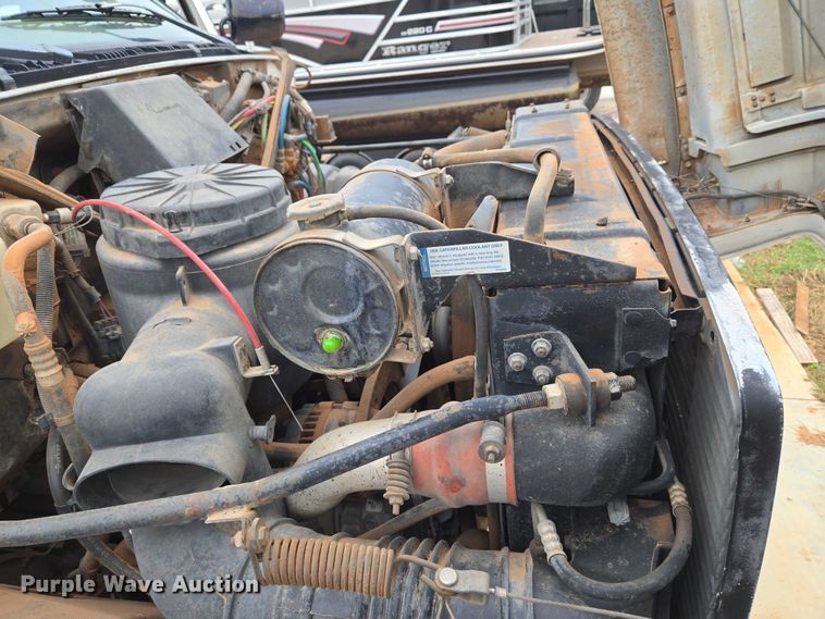 image for item EU3947 1998 GMC C8500 dump truck