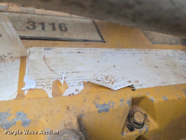 image for item EU3947 1998 GMC C8500 dump truck