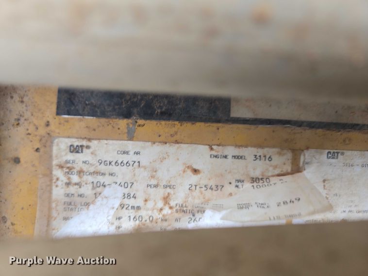 image for item EU3947 1998 GMC C8500 dump truck