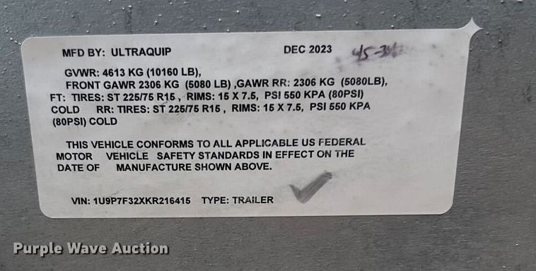 image for item EU4632 2023 UQ power MH-45I generator