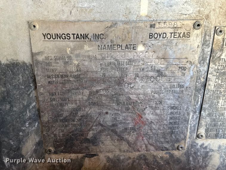 image for item EU5144 2002 Freightliner FLD fuel truck