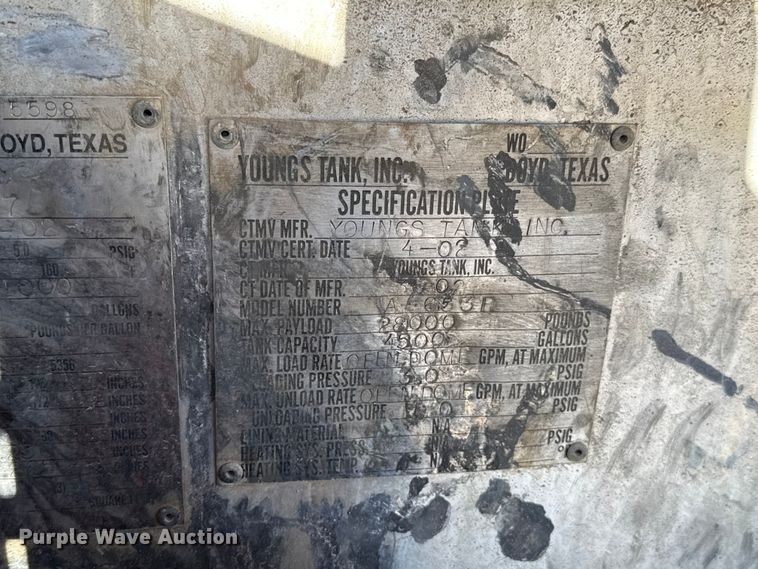 image for item EU5144 2002 Freightliner FLD fuel truck