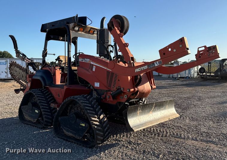 image for item EU5150 2012 Ditch Witch RT115 trencher