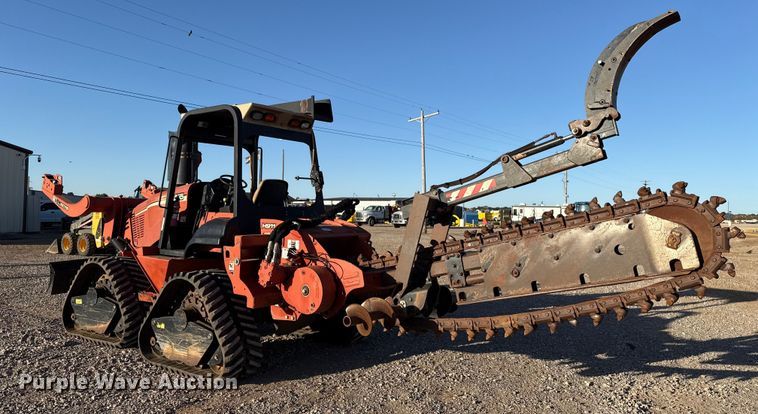 image for item EU5150 2012 Ditch Witch RT115 trencher