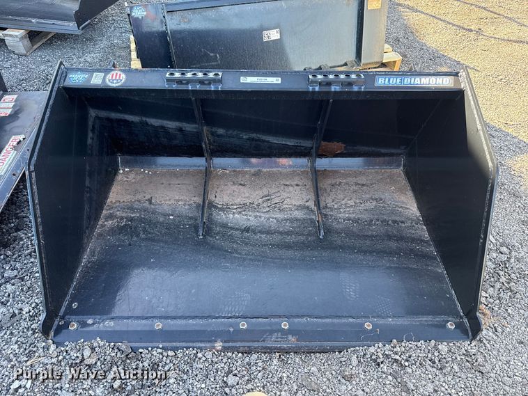 image for item EU5156 Blue Diamond 108620 skid steer bucket