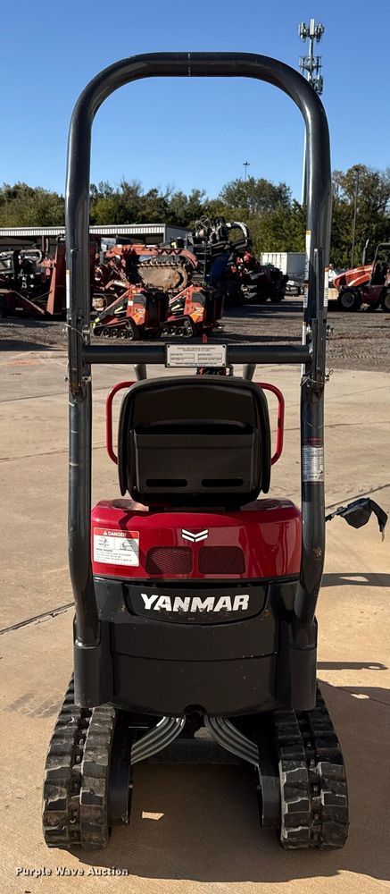 image for item EU5160 2023 Yanmar SV08-1D mini excavator