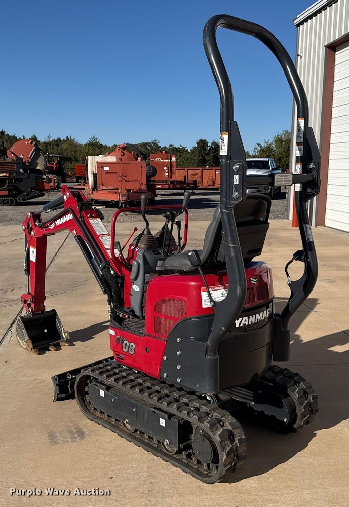 image for item EU5160 2023 Yanmar SV08-1D mini excavator