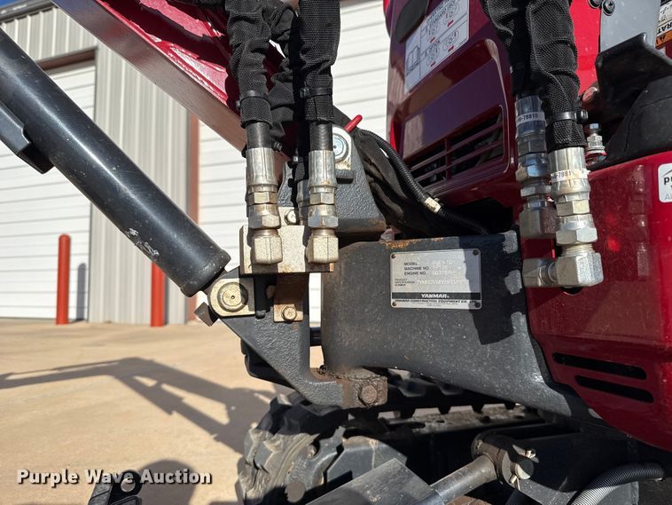 image for item EU5160 2023 Yanmar SV08-1D mini excavator