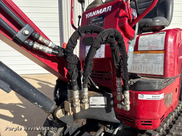 image for item EU5160 2023 Yanmar SV08-1D mini excavator