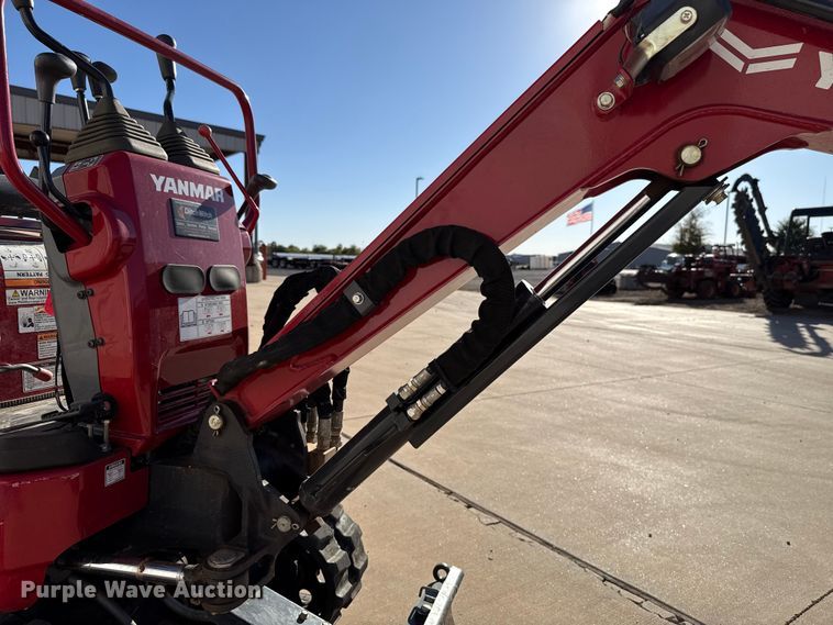 image for item EU5160 2023 Yanmar SV08-1D mini excavator