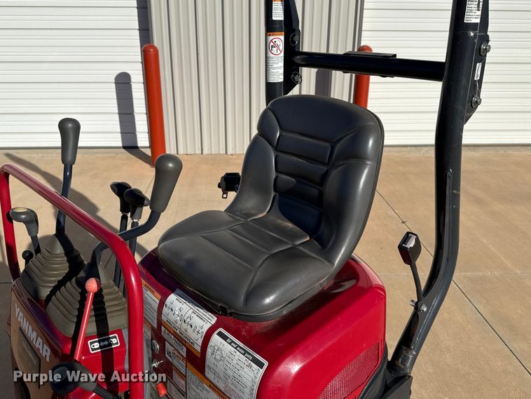 image for item EU5160 2023 Yanmar SV08-1D mini excavator