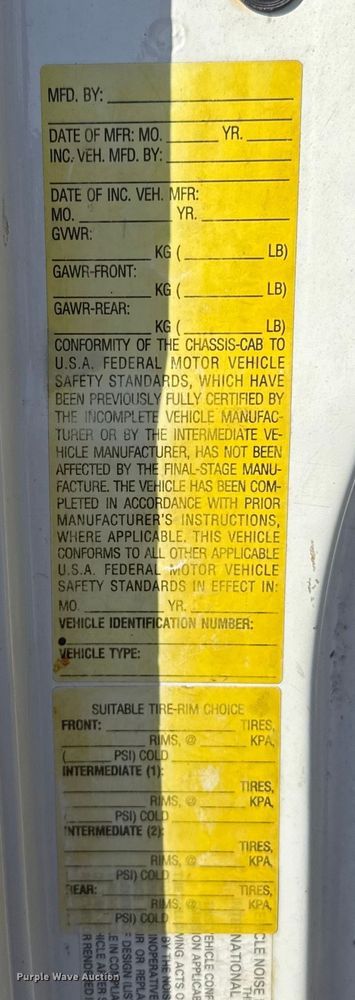 image for item EU5175 2005 International 4300 SBA 4X2 dump truck