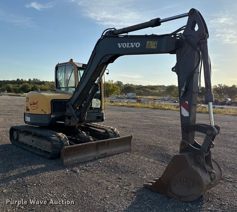 image for item EU5178 2013 Volvo ECR88 mini excavator
