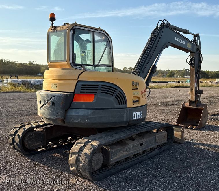 image for item EU5178 2013 Volvo ECR88 mini excavator