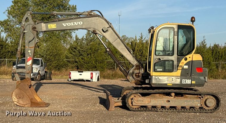 image for item EU5178 2013 Volvo ECR88 mini excavator