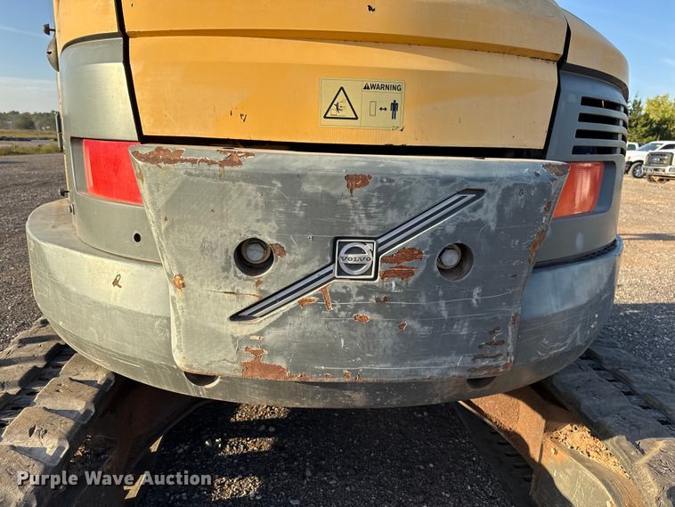 image for item EU5178 2013 Volvo ECR88 mini excavator