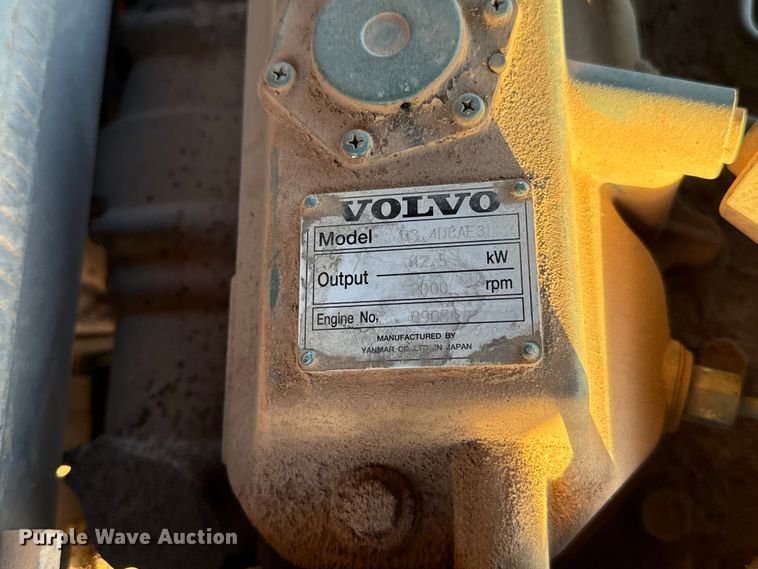 image for item EU5178 2013 Volvo ECR88 mini excavator