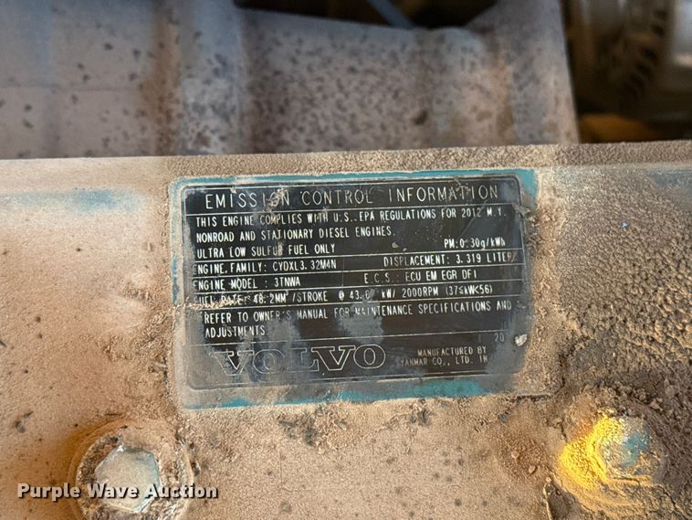 image for item EU5178 2013 Volvo ECR88 mini excavator