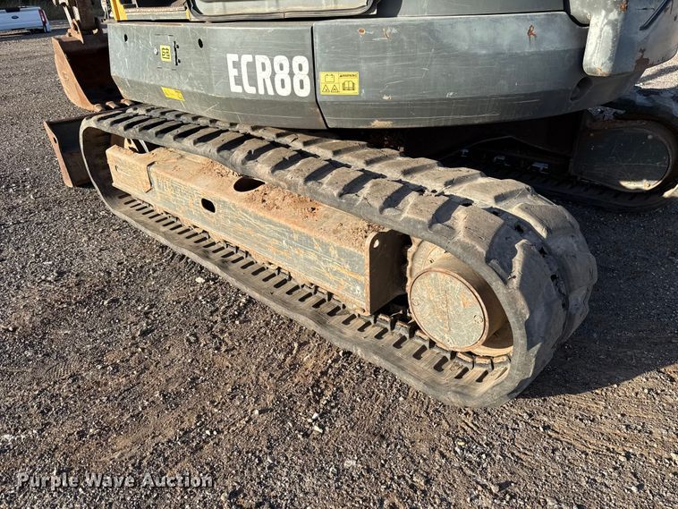 image for item EU5178 2013 Volvo ECR88 mini excavator