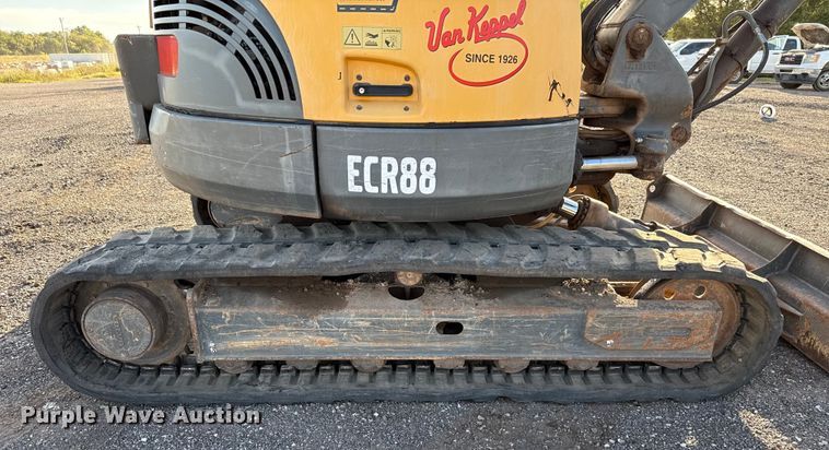 image for item EU5178 2013 Volvo ECR88 mini excavator