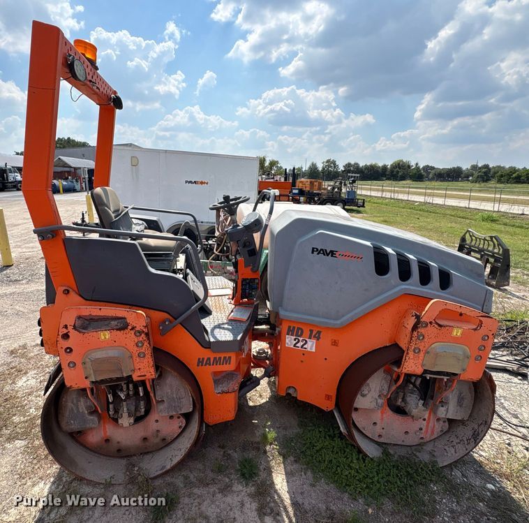 image for item EU7035 2013 Hamm HD 14 VV double drum vibratory roller