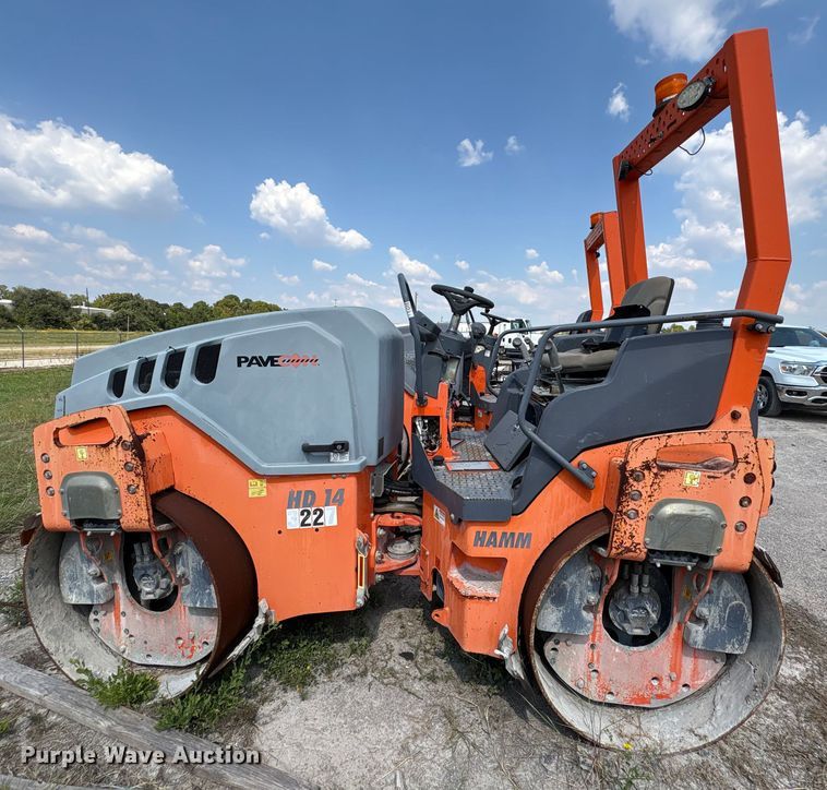image for item EU7035 2013 Hamm HD 14 VV double drum vibratory roller