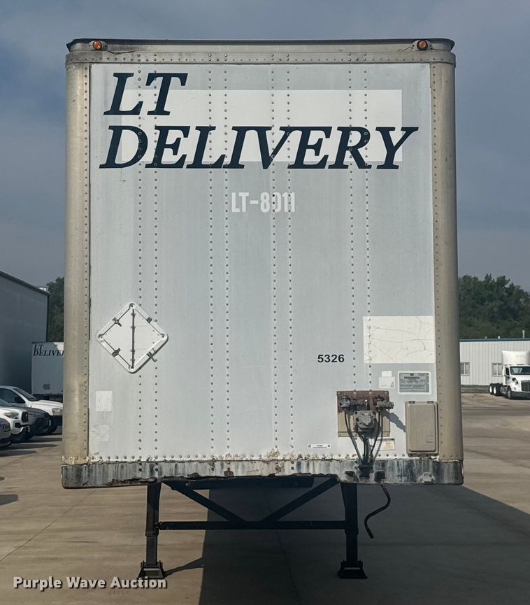 image for item EV1860 2001 Wabash  dry van trailer