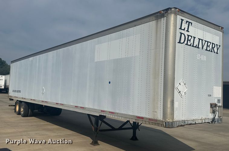 image for item EV1860 2001 Wabash  dry van trailer