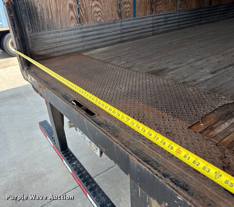 image for item EV1860 2001 Wabash  dry van trailer