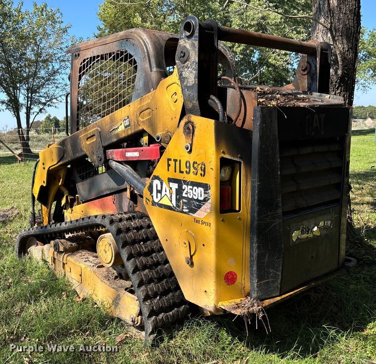 image for item EV3164 Caterpillar 259D skid steer loader