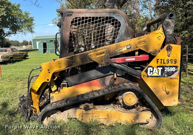 image for item EV3164 Caterpillar 259D skid steer loader