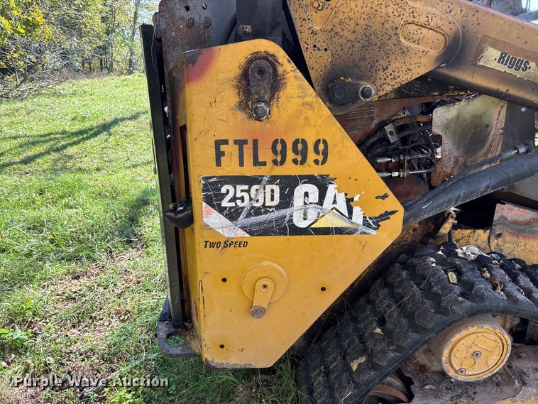 image for item EV3164 Caterpillar 259D skid steer loader