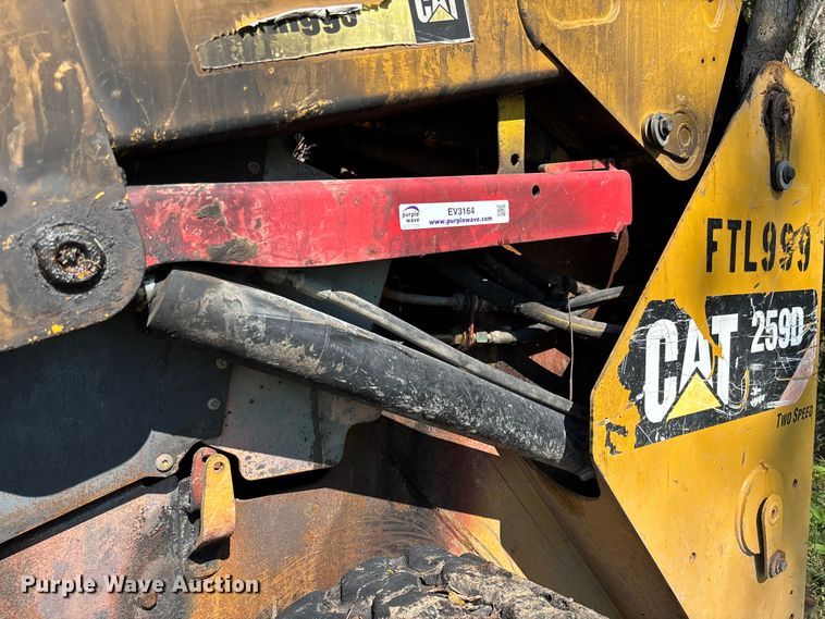 image for item EV3164 Caterpillar 259D skid steer loader