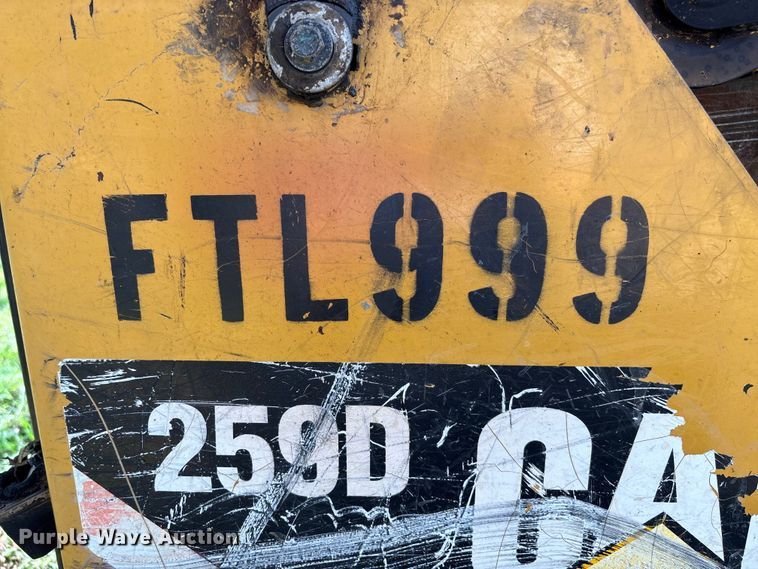image for item EV3164 Caterpillar 259D skid steer loader