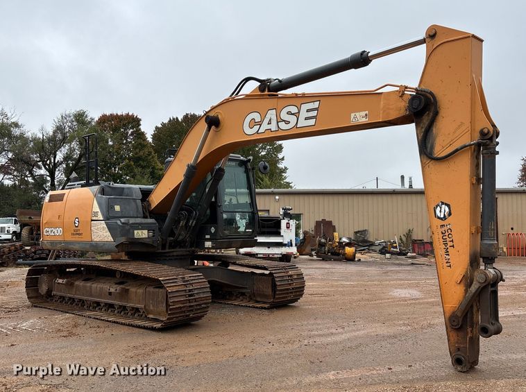 image for item EV3219 2017 Case CX210D excavator