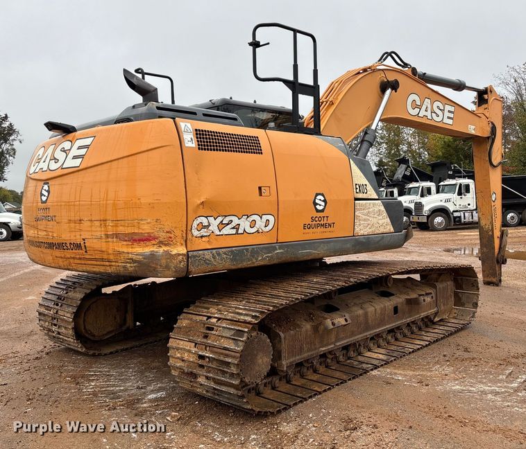 image for item EV3219 2017 Case CX210D excavator