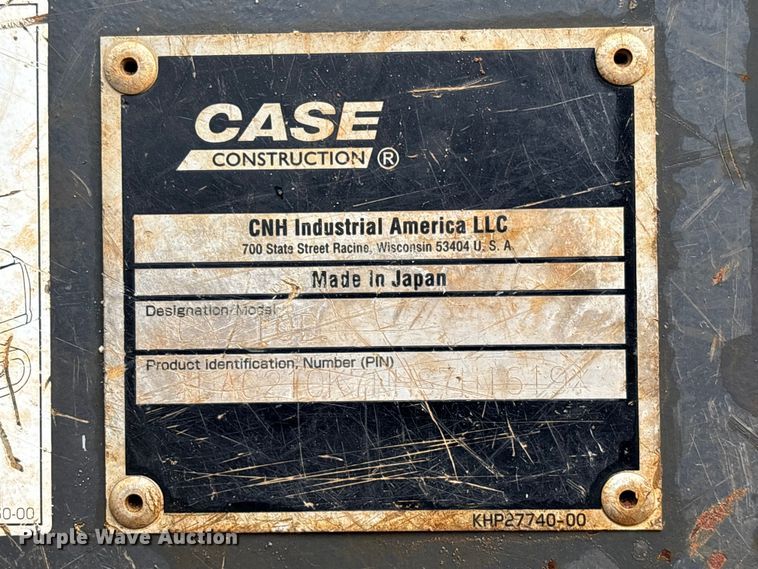 image for item EV3219 2017 Case CX210D excavator