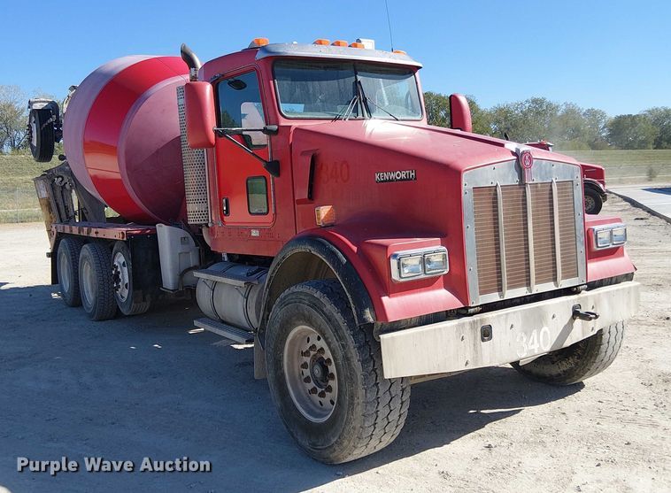 image for item EV5367 2009 Kenworth W900 ready mix truck