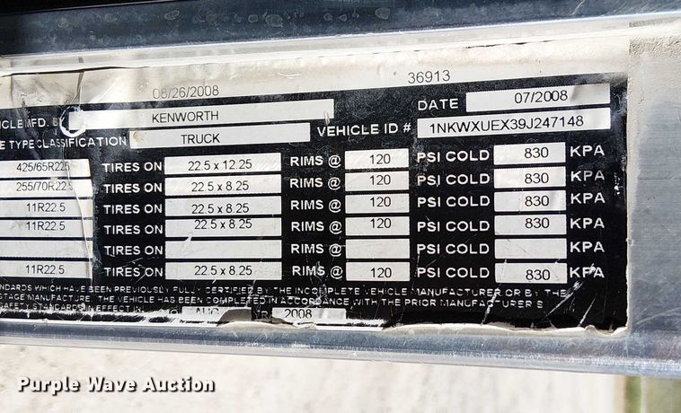 image for item EV5367 2009 Kenworth W900 ready mix truck