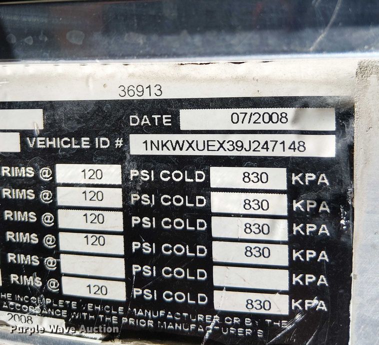 image for item EV5367 2009 Kenworth W900 ready mix truck