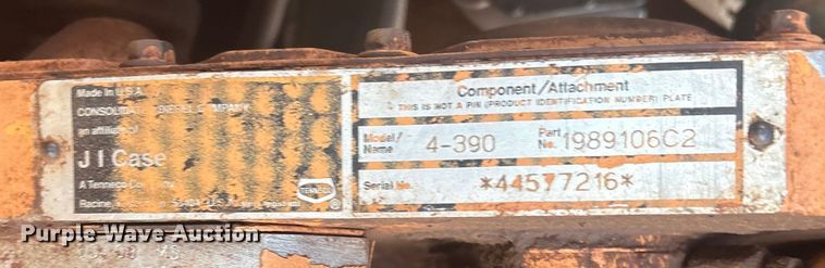 image for item FI0014 1991 Case 450C dozer