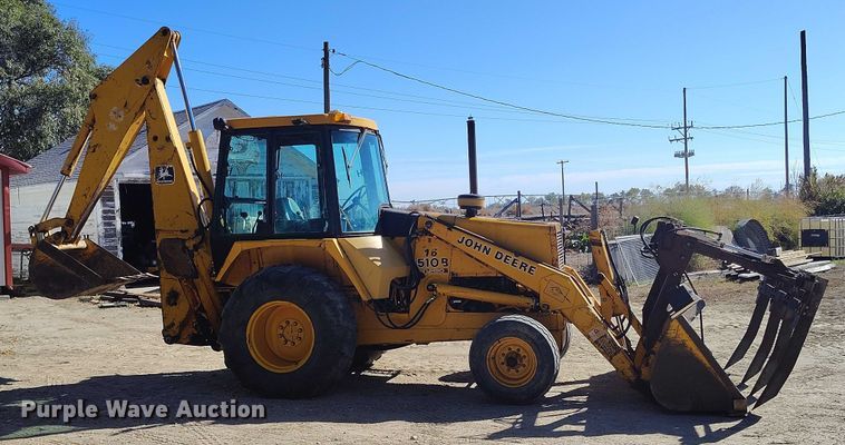 RETROEXCAVADORA 1983 JOHN DEERE 510BTURBO