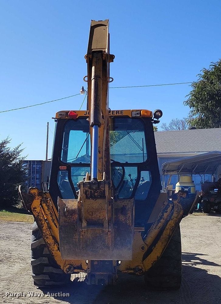 image for item IP9735 1983 John Deere 510B Turbo backhoe