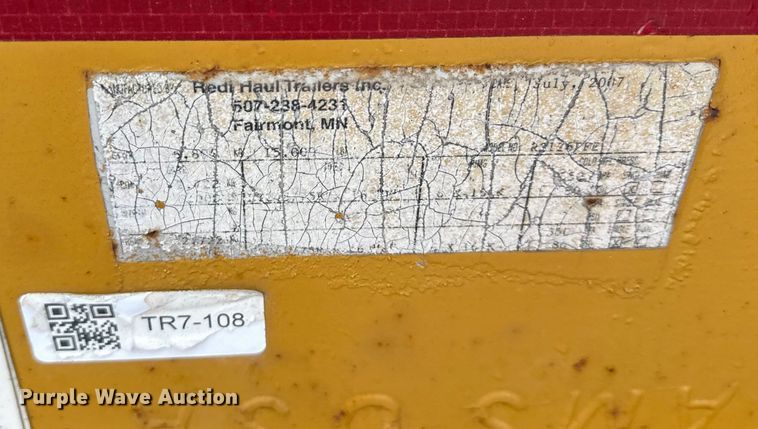 image for item ND9440 2007 Redi Haul equipment trailer