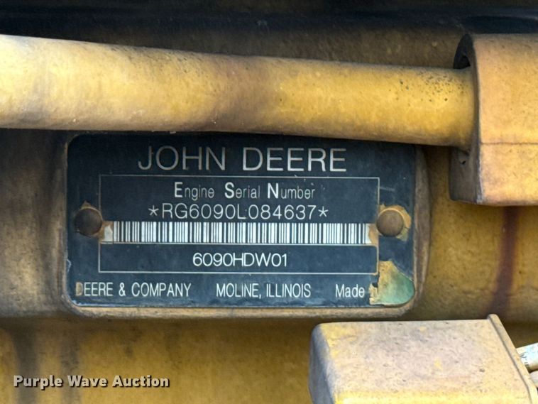 image for item ND9441 2010 John Deere 872GP motor grader