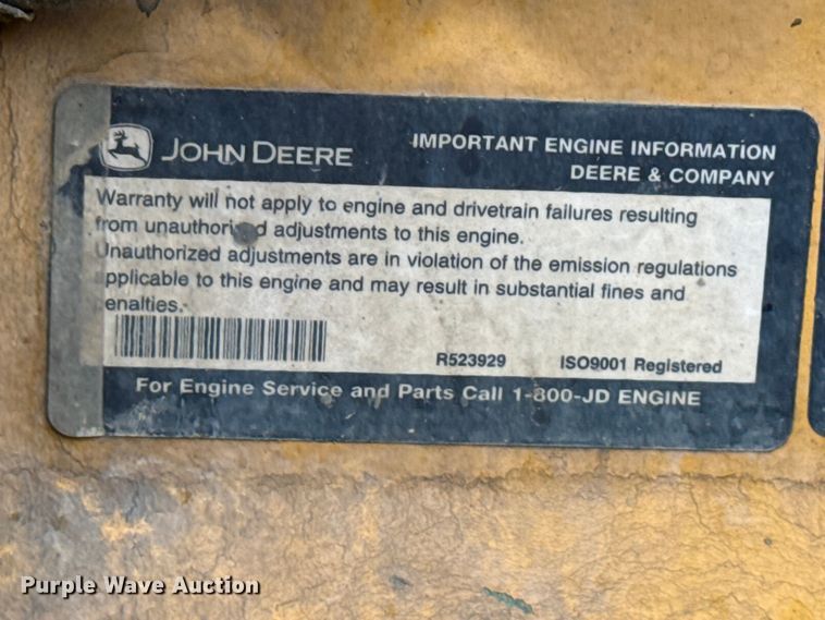 image for item ND9441 2010 John Deere 872GP motor grader