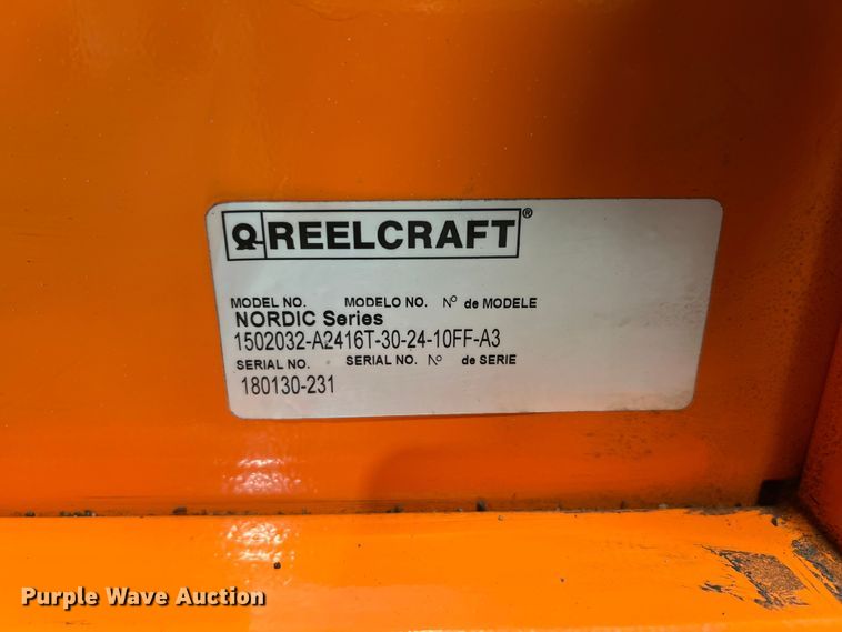 image for item NK9255 Reelcraft Nordic Series  hose reel