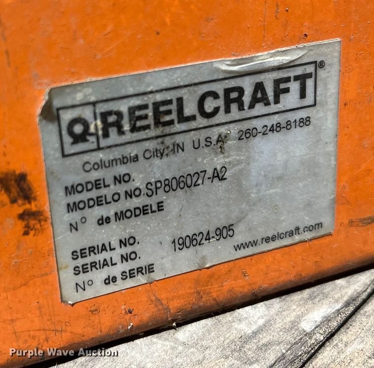 image for item NK9256 (4) Reelcraft hose reels