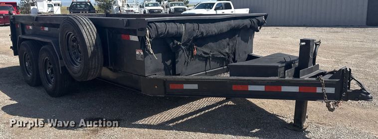 image for item NU9567 2016 Lark United dump trailer